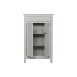 Wandkasten-WOOOD Eva Meidenkast - Grenen - Mist - 150x93x40
