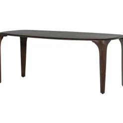 WOOOD Fiore Eettafel - Mango Hout - Walnoot - 76x190x95