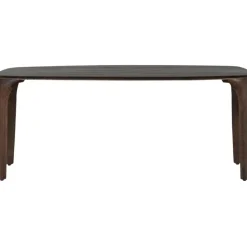 WOOOD Fiore Eettafel - Mango Hout - Walnoot - 76x190x95