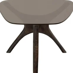 WOOOD Flash Salontafel - Glas/Hout - Walnoot - 42x110x60