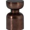 WOOOD Frits Bijzettafel - Metaal - Brons - 47x30x30