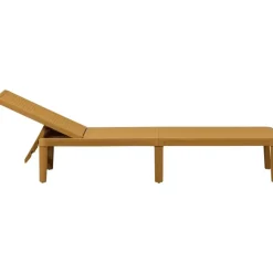 Ligbedden-WOOOD Jinte Ligbed Tuin - Kunststof - Geel - 29x55x191