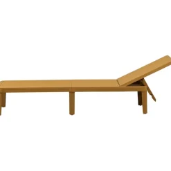Ligbedden-WOOOD Jinte Ligbed Tuin - Kunststof - Geel - 29x55x191
