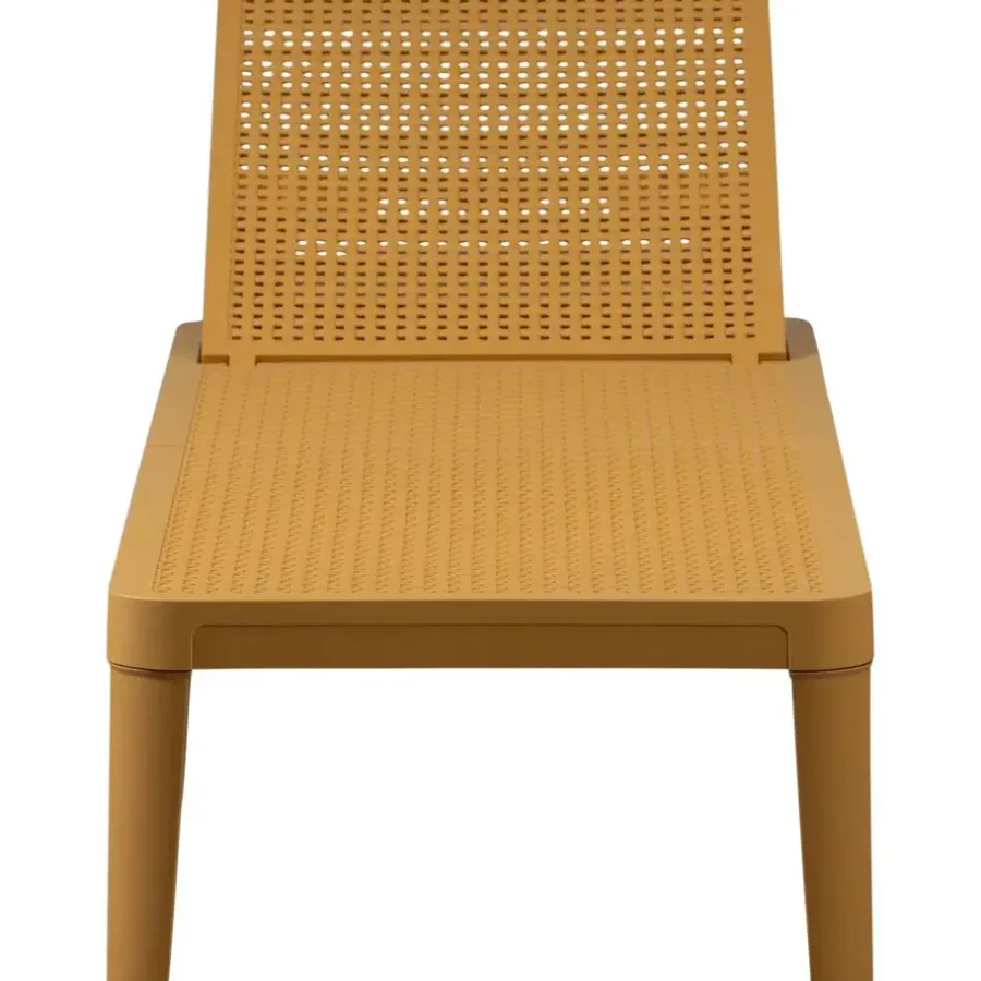 Ligbedden-WOOOD Jinte Ligbed Tuin - Kunststof - Geel - 29x55x191