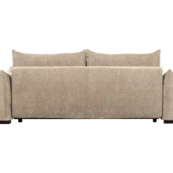WOOOD Jonne 3-Zits Slaapbank - Chennile - Naturel - 92x233x105