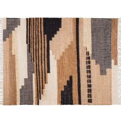 BePureHome WOOOD Liberal Vloerkleed - Jute/Katoen - Melange - 1x170x240
