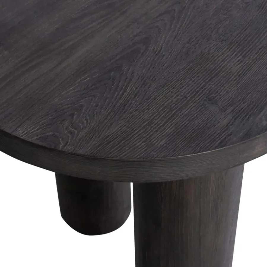 Bureaus-WOOOD Maan Organisch Sidetable/Bureau - MDF - Bruin - 75x150x70cm