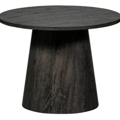 Salontafels-WOOOD Maan Salontafel - MDF - Donkerbruin - 45x60x60