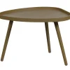 Bijzettafels-WOOOD Mae Bijzettafel - Grenen/MDF - Sepia - 40x61x50