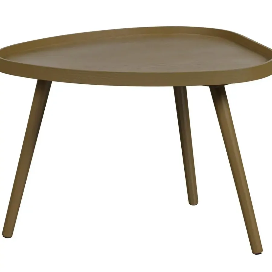 Bijzettafels-WOOOD Mae Bijzettafel - Grenen/MDF - Sepia - 40x61x50