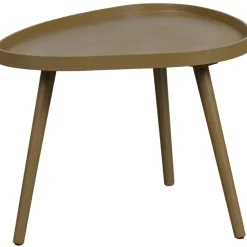 Bijzettafels-WOOOD Mae Bijzettafel - Grenen/MDF - Sepia - 40x61x50