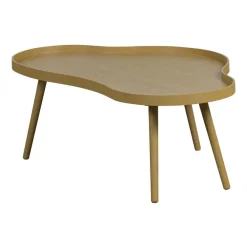 WOOOD Mae Bijzettafel - Grenen/MDF - Alpaca - 35x100x58