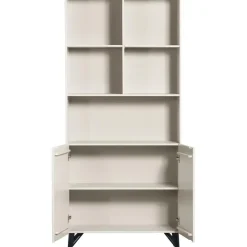 WOOOD Miller 2-Deurs Opbergkast - Grenen - Dust - 200x90x37