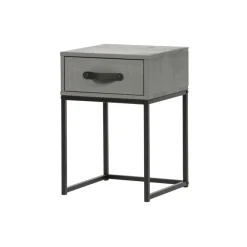 WOOOD Morris Nachtkast - Grenen - Leem - 52x35x35