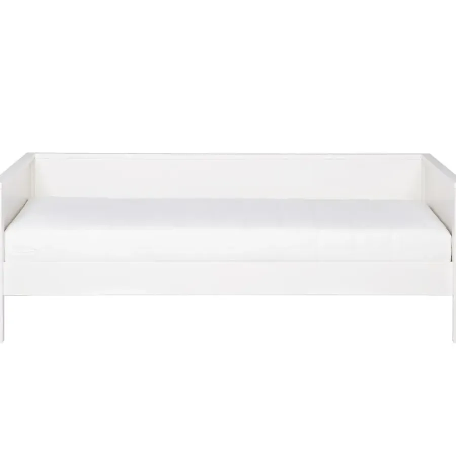 WOOOD Nikki Bedbank Excl Lade - Grenen - Wit - 100x73x208