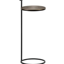 Bijzettafels-BePureHome WOOOD Position Bijzettafel - Metaal - Antique Brass - 64x26x26
