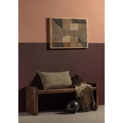 2,5 En 3-Zits Banken-BePureHome WOOOD Prop Bankje - Hout - Warm Bruin - 40x120x45
