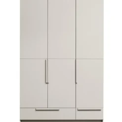WOOOD Pure 3-deurs Hang/Legkast Splitdeur - Grenen - Dust - 215x142x60