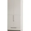 WOOOD Pure 2-deurs Hang/Legkast Splitdeur - Grenen - Dust - 215x95x60