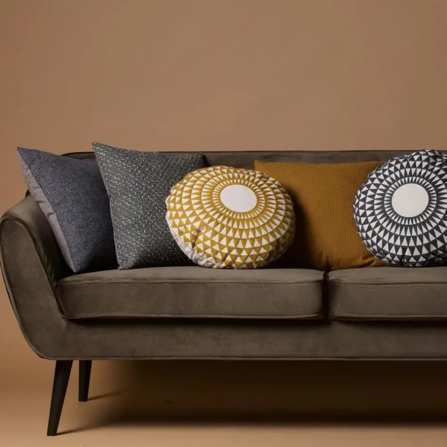 3,5 En 4-Zits Banken-WOOOD Rocco 2-Zits Bank - Velvet - Warm Groen - 75x187x82