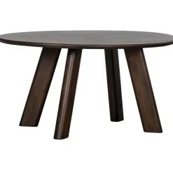 WOOOD Roundly Eetkamertafel - Mangohout - Walnoot - 76x160x110