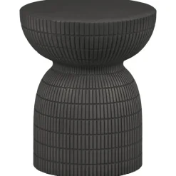 WOOOD Samson Bijzettafel - Fiber Clay - Coffee - 44x37x37