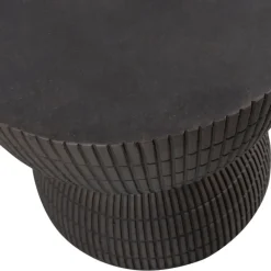 WOOOD Samson Bijzettafel - Fiber Clay - Coffee - 35x40x40