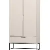 WOOOD Silas 2-Deurs Kast - Grenen - Dust - 149x85x36