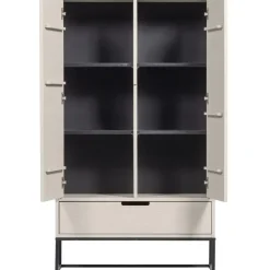 WOOOD Silas 2-Deurs Kast - Grenen - Dust - 149x85x36