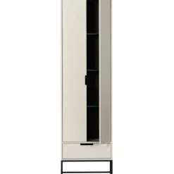 WOOOD Silas Hoge Kast - Grenen - Dust - 210x60x36