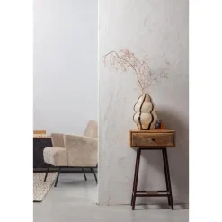 WOOOD Skybox Sidetable - Hout/Metaal - Naturel - 70x45x30