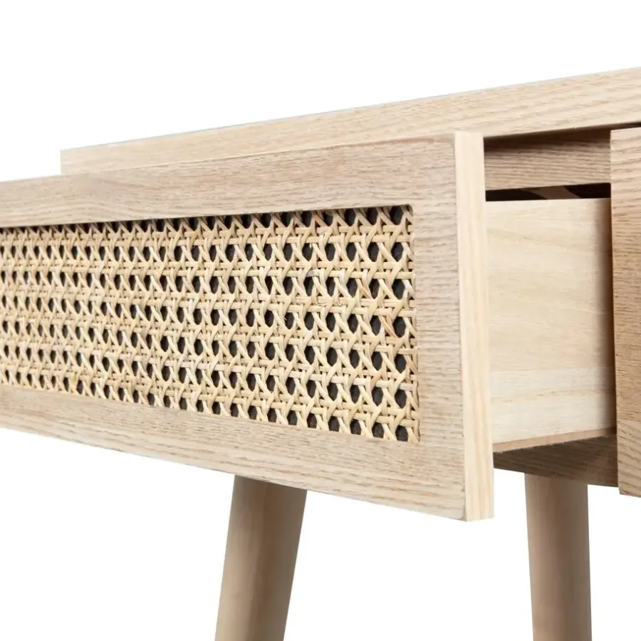 WOOOD Soof Hal/Kaptafel - MDF/Grenen - Naturel - 125x70x40