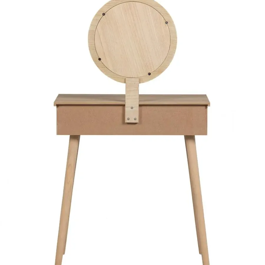 WOOOD Soof Hal/Kaptafel - MDF/Grenen - Naturel - 125x70x40