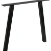 Tafelpoten-WOOOD Tablo A Poot Kd 1 Stuks - Metaal - Zwart - 72x79x10