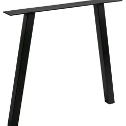 Tafelpoten-WOOOD Tablo A Poot Kd 1 Stuks - Metaal - Zwart - 72x79x10