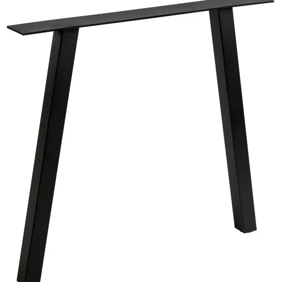 Tafelpoten-WOOOD Tablo A Poot Kd 1 Stuks - Metaal - Zwart - 72x79x10