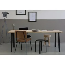 Tafelpoten-WOOOD Tablo A Poot Kd 1 Stuks - Metaal - Zwart - 72x79x10