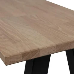 Eetkamerbanken-WOOOD Tablo Eetkamerbankje - Eiken - Naturel - 46x160x35