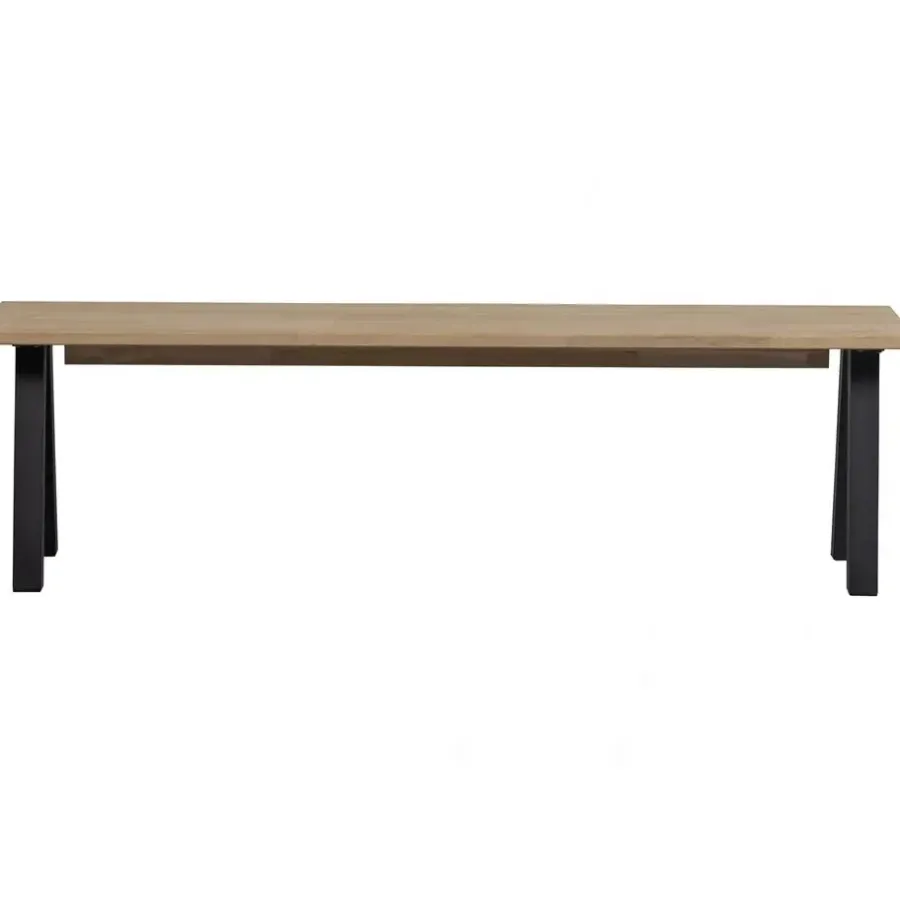 Eetkamerbanken-WOOOD Tablo Eetkamerbankje - Eiken - Naturel - 46x160x35