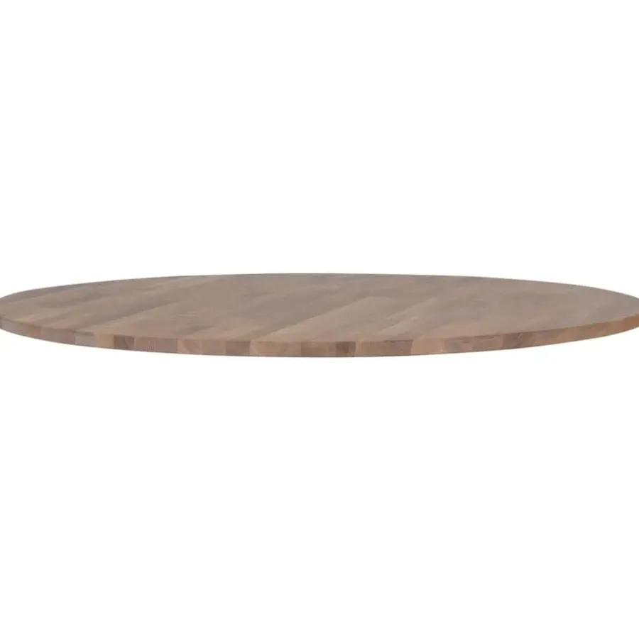 WOOOD Tablo Rond Tafelblad Incl. 2-Standen Poot Conisch - 74,4x120x120