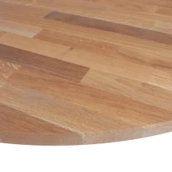 WOOOD Tablo Rond Tafelblad Incl. 2-Standen Poot Conisch - 74,4x120x120