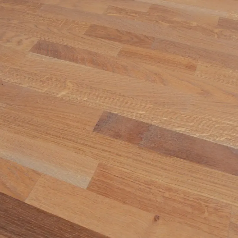 WOOOD Tablo Rond Tafelblad Incl. 2-Standen Poot Conisch - 74,4x120x120