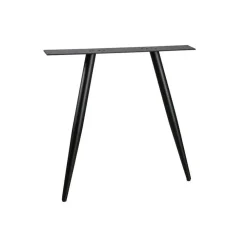 WOOOD Tablo Rond Tafelblad Incl. 2-Standen Poot Conisch - 74,4x120x120