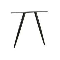WOOOD Tablo Rond Tafelblad Incl. 2-Standen Poot Conisch - 74,4x120x120
