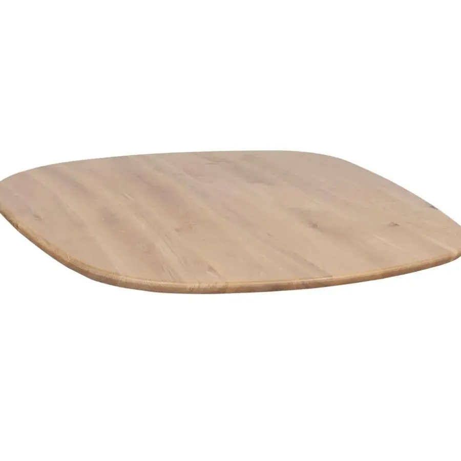 Tafelbladen-WOOOD Tablo Tafelblad - Eiken - Naturel - 2,2x130x130