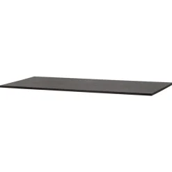 WOOOD Tablo Tafelblad - Eiken - Blacknight - 3x180x90