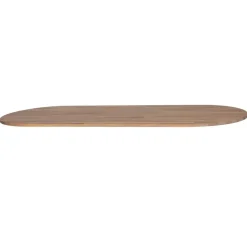 WOOOD Tablo Tafelblad Ovaal - Eiken - Grijze Olie - 220x2,4x90