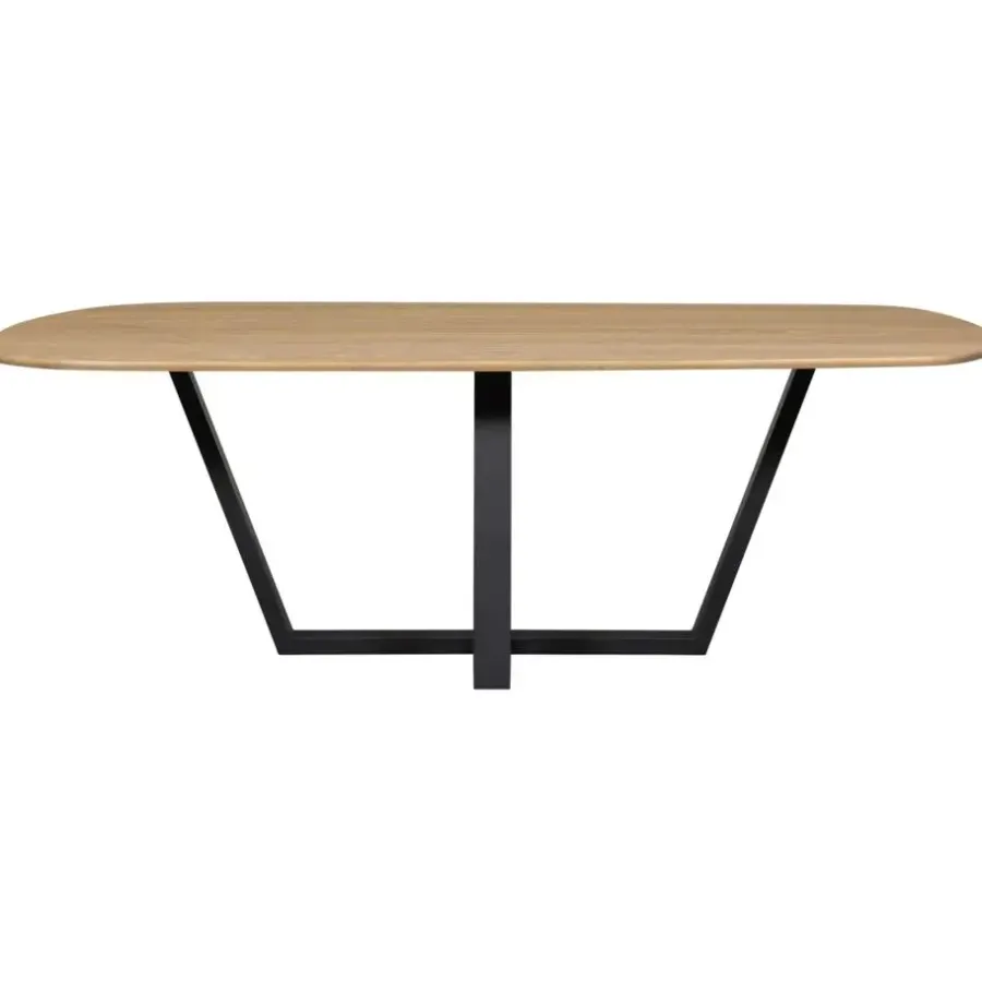 WOOOD Tablo Tafelpoot - Metaal - Zwart - 73x147x71