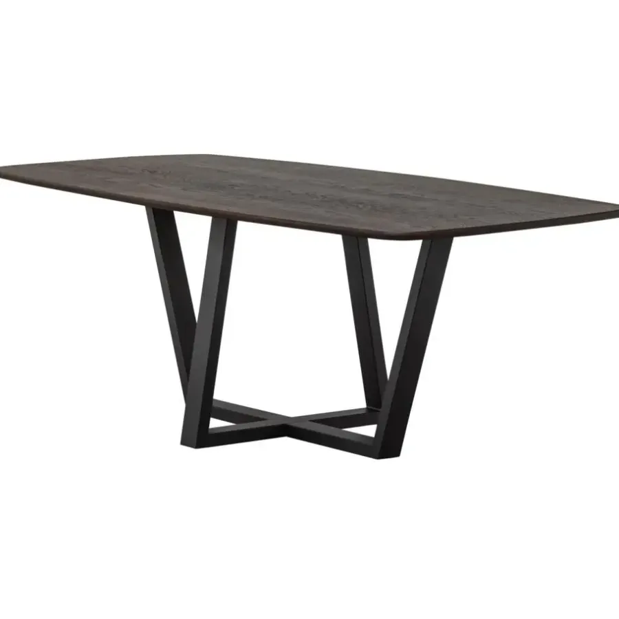 WOOOD Tablo Tafelpoot - Metaal - Zwart - 73x147x71