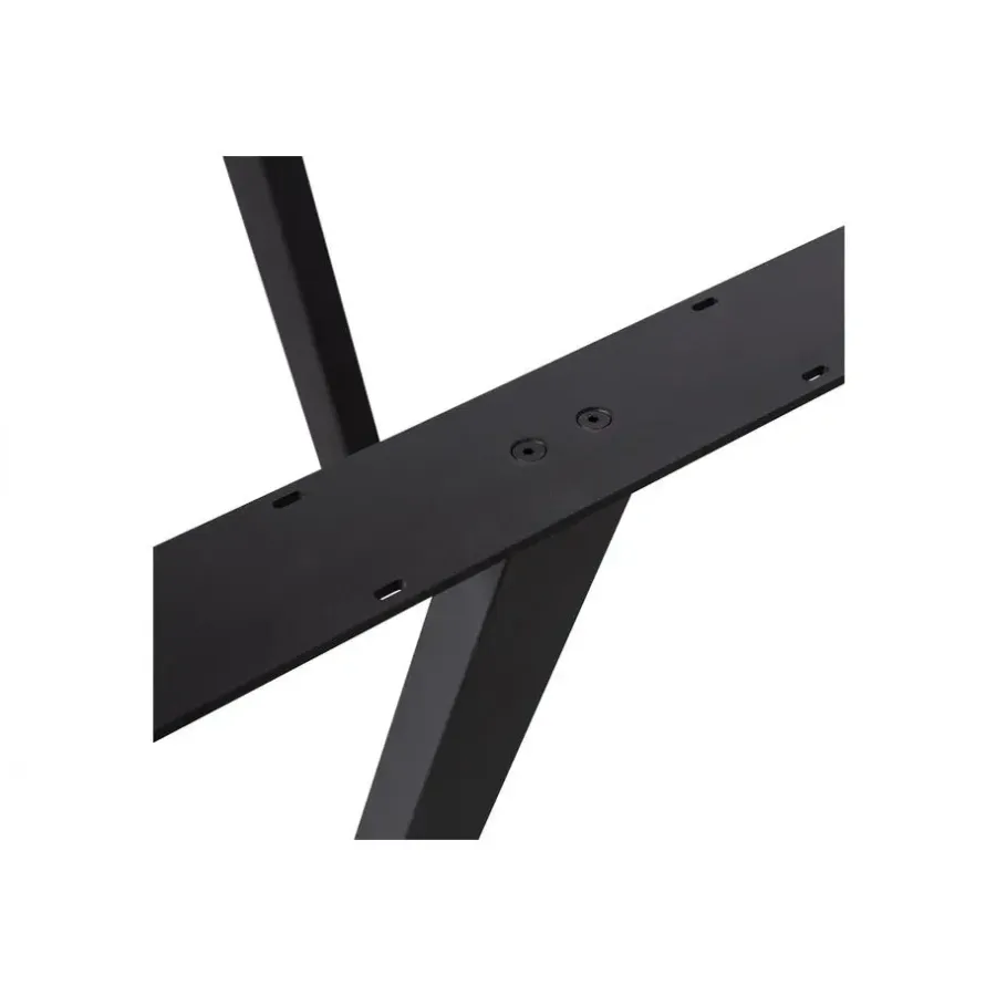 WOOOD Tablo Tafelpoot - Metaal - Zwart - 73x147x71